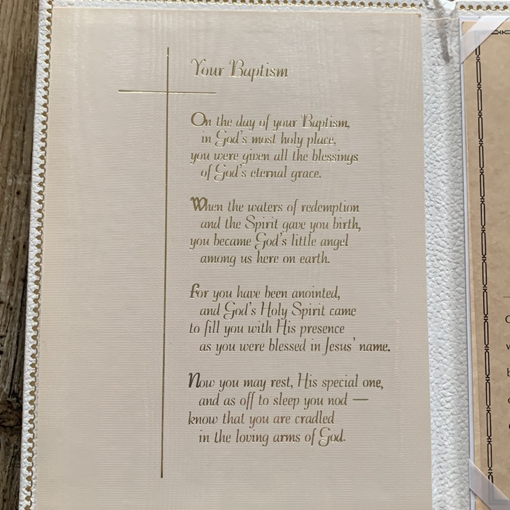 🔥2/$8.50 Baptism Keepsake - Picture 4 of 7